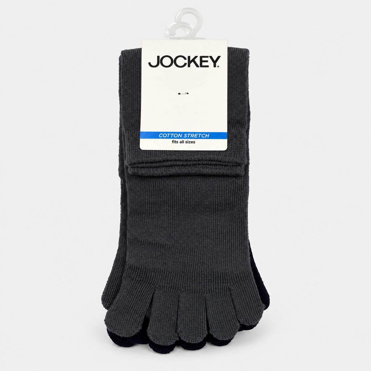 Jockey Men's Quarter Length Toe Socks 3-Pack | Cotton Stretch | JMS651054