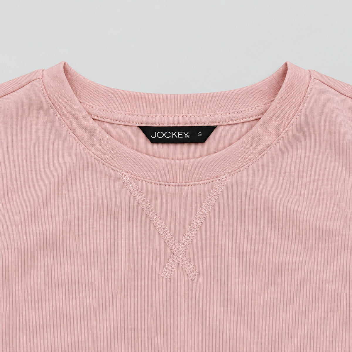 Jockey Women's Rib Mini Tee | Cotton Blend | JLT671124