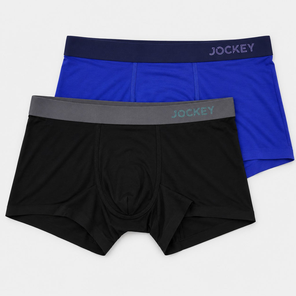 Jockey Men's Seamless Trunks 2-Pack | Modal Elastane | JMK651007