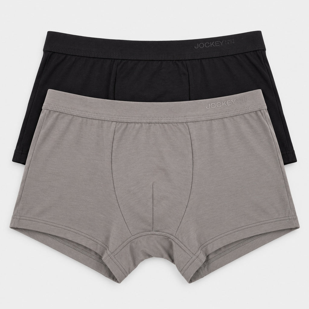 Jockey Men's Eco Soft Trunks 2-Pack | Bamboo Elastane | JMK659987