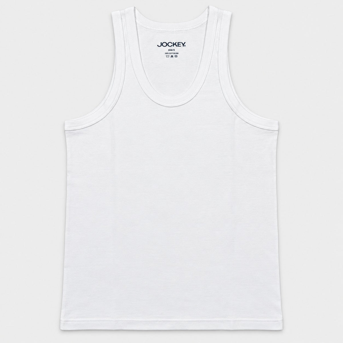 Jockey Men's Tank Top Undershirt 2-Pack | 100% Cotton Rib | JMN659993