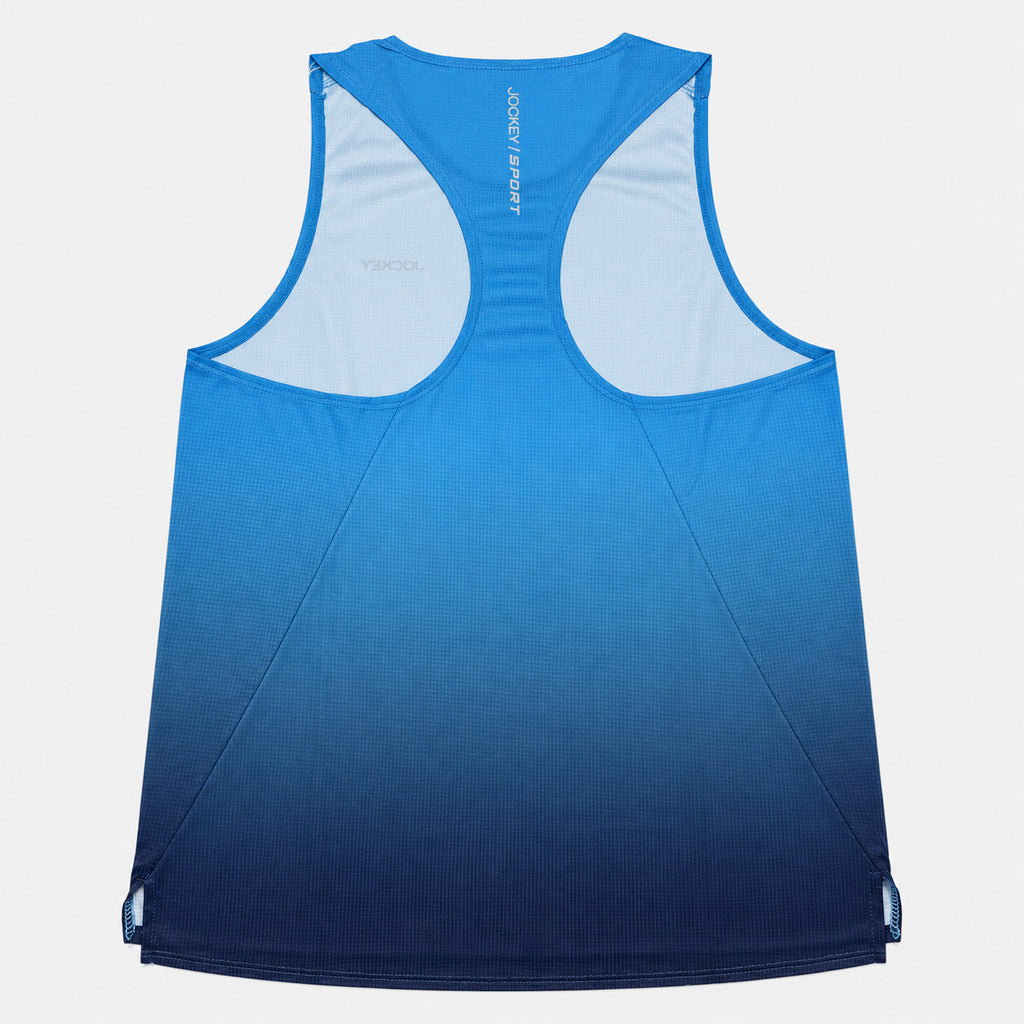 Jockey Men's Racerback Active Running Tank Top Gradient | Grid Knit | JMT651047