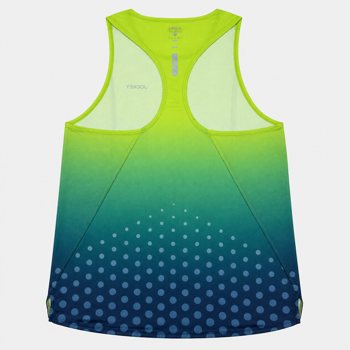 Jockey Men's Racerback Active Running Tank Top Gradient Dot Print | Grid Knit | JMT651048