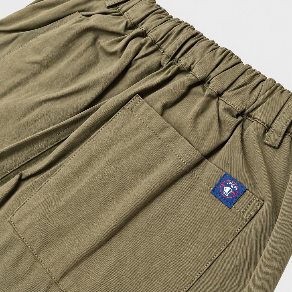 Jockey Men's Straight Cut Cargo Pants with 6 Pockets | 100% Cotton | JMJ639977