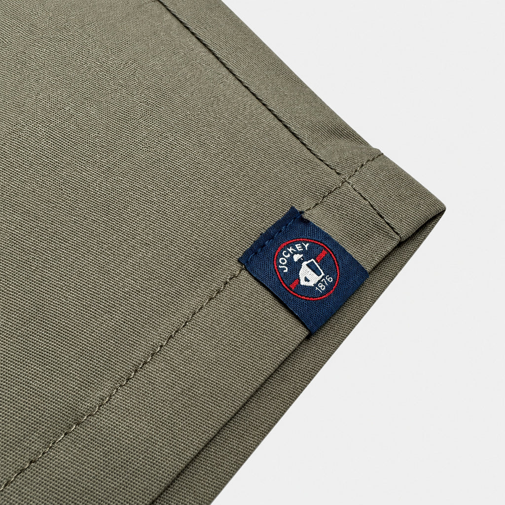 Jockey Men's Casual Shorts with Side Pockets | 100% Cotton | JMM639978
