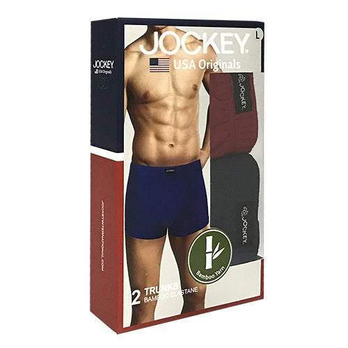 Jockey® Bamboo Elastane Trunks 2-Pack | USA Originals | JMX151065