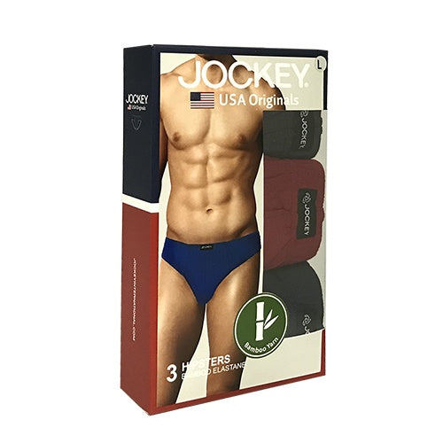 Jockey® Bamboo Elastane Hipster Briefs 3-Pack | JMB151064