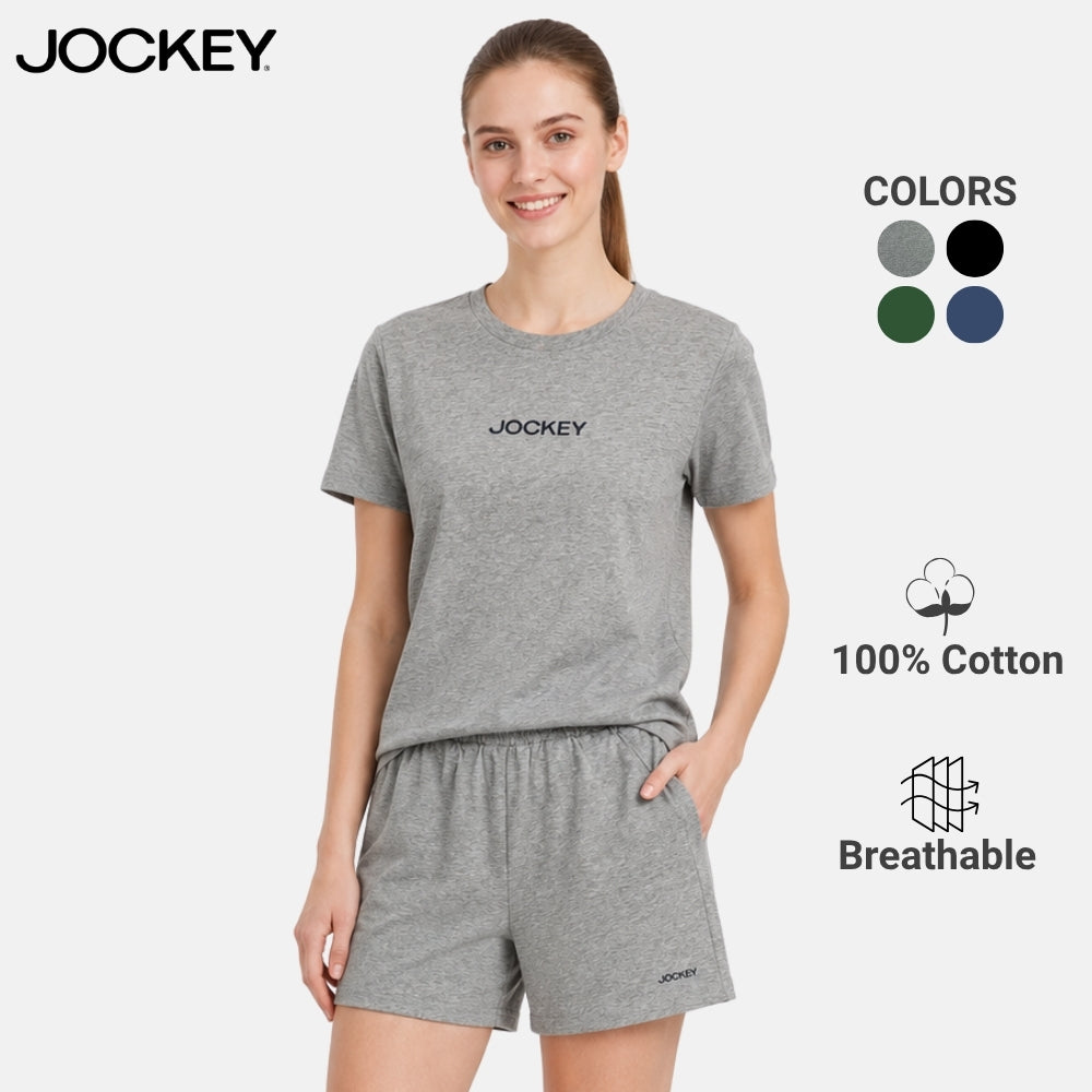 Jockey® Ladies Short Sleeve Round Neck Tee Set | JLE639989