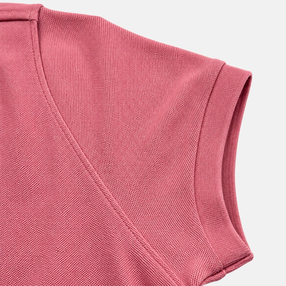 Jockey® Ladies Basic Solid Polo With Wording | JLP639924
