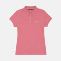 Jockey® Ladies Basic Solid Polo With Wording | JLP639924
