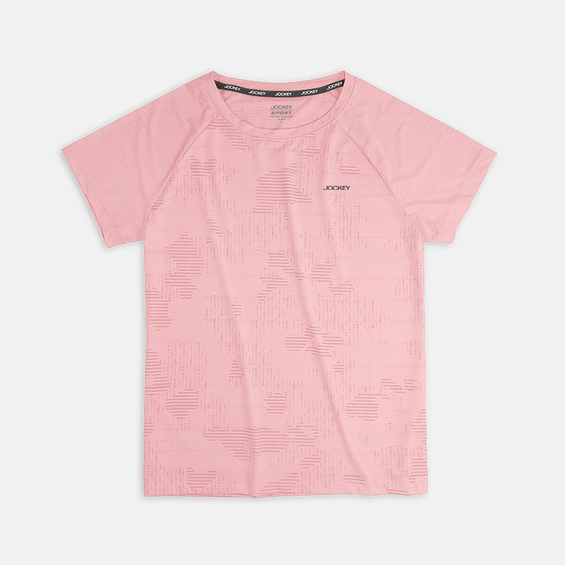 JOCKEY® LADIES' SPORT ACTIVE TEE WITH EPOXY | JLT449348