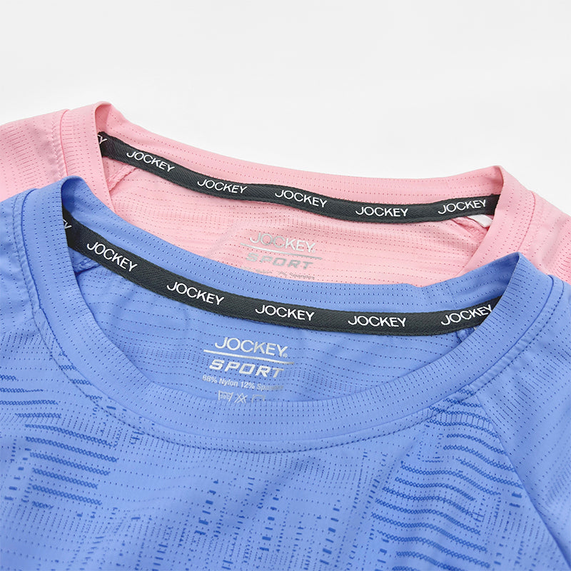 JOCKEY® LADIES' SPORT ACTIVE TEE WITH EPOXY | JLT449348