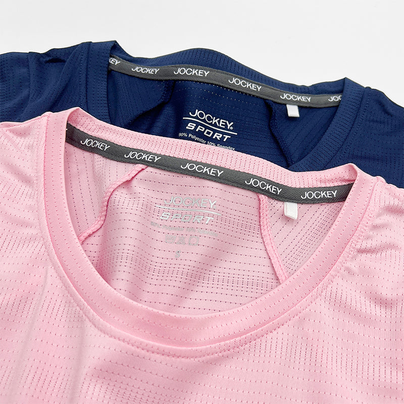 JOCKEY® LADIES' SPORT ACTIVE TEE WITH TAPE  | JLT449350