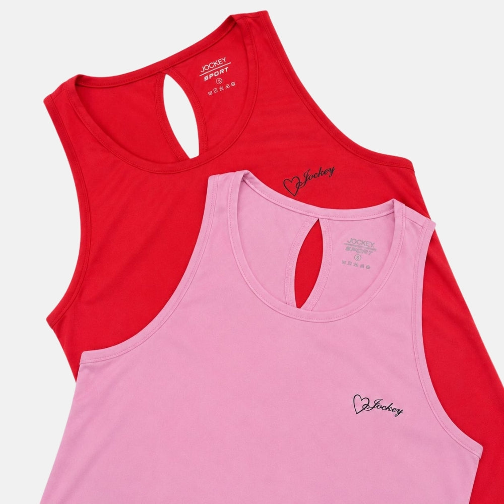 Jockey® Ladies Active Tank Top | Back With Detail | JLT639910