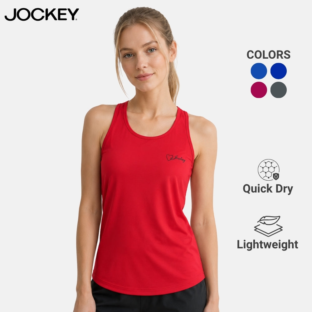 Jockey® Ladies Active Tank Top | Back With Detail | JLT639910