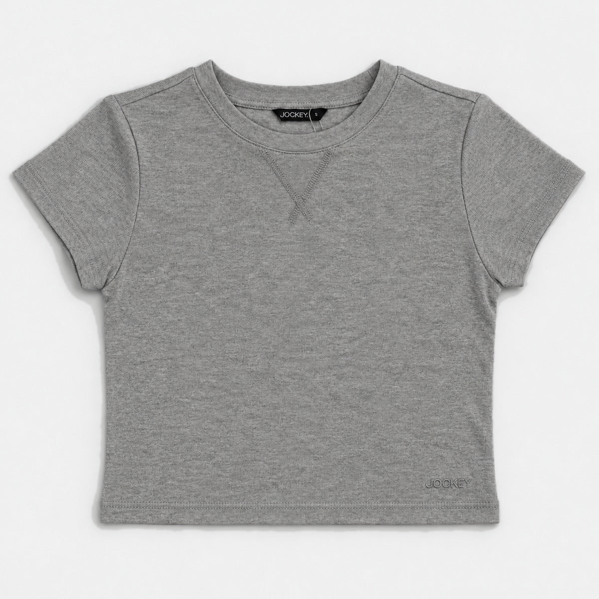 Jockey Women's Rib Mini Tee | Cotton Blend | JLT671124