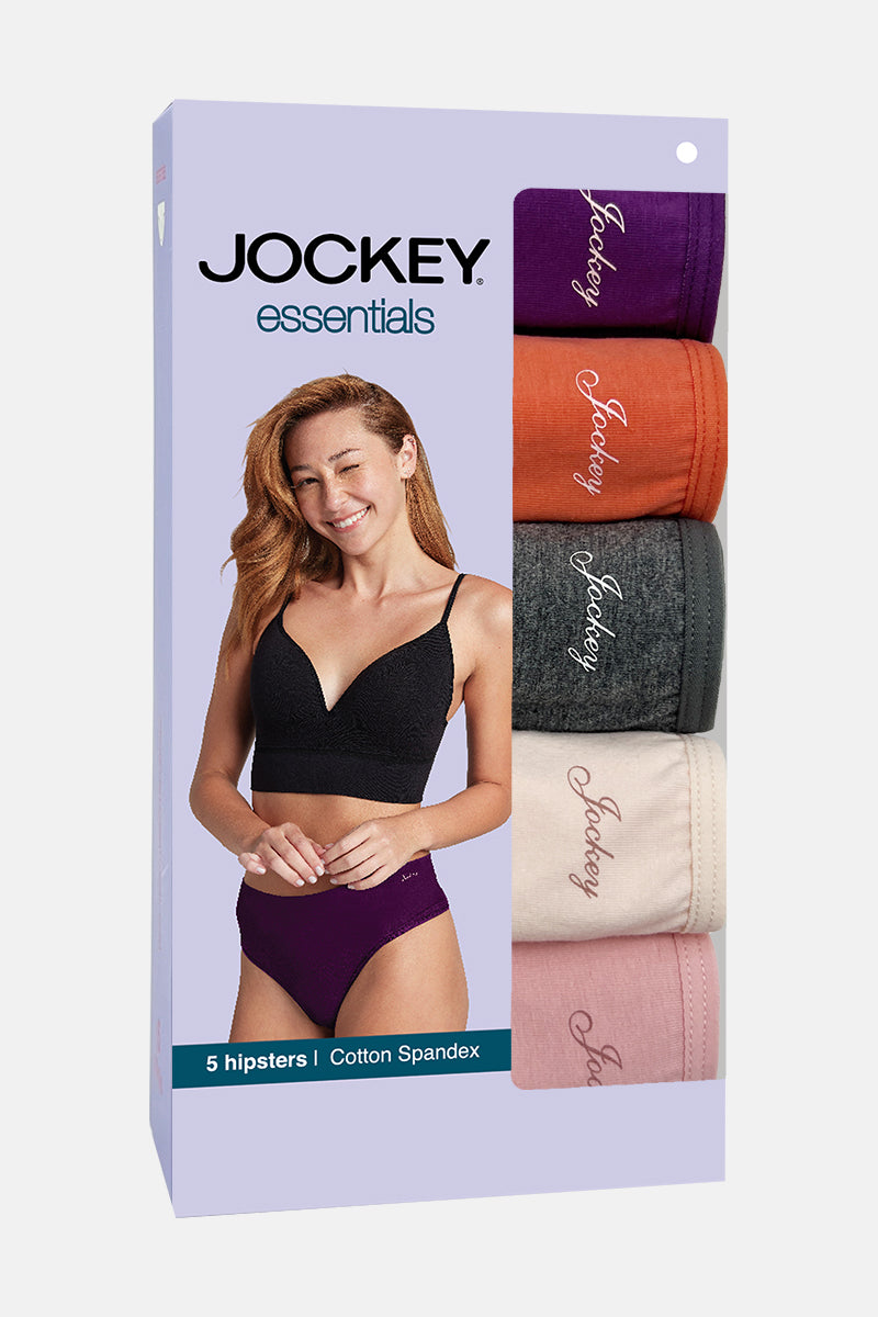 Jockey Essentials Women's Cotton Stretch Bikini Panty
