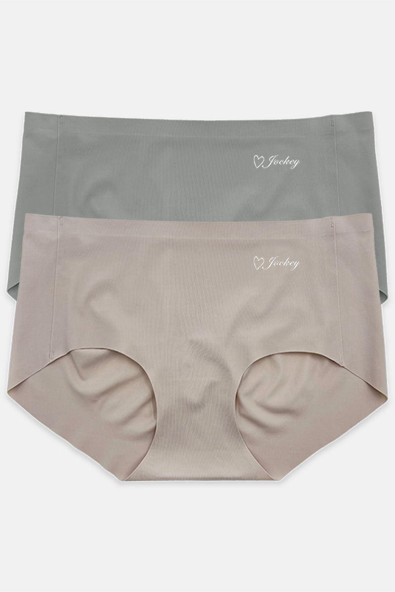 Jockey® Microfiber Spandex Panties Midi 2-pack