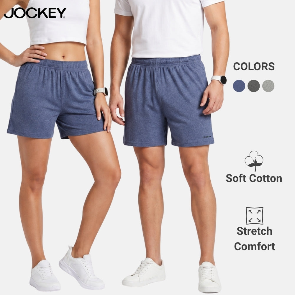 Jockey® Unisex Active Short Melange | Cotton Mixed | JMM639898