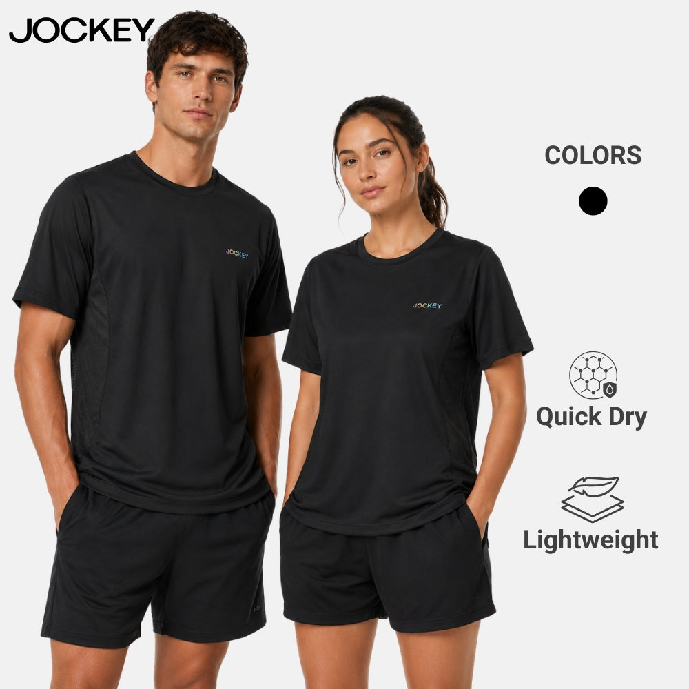 Jockey® Unisex Active Tee with Side Detail | Quick Dry | JMT639891