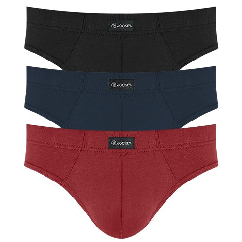 Jockey® Bamboo Elastane Hipster Briefs 3-Pack | JMB151064