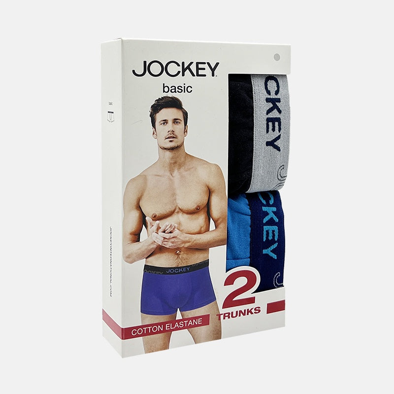 Jockey® Cotton Elastane Trunk 2-Pack | Basic | JMX958472