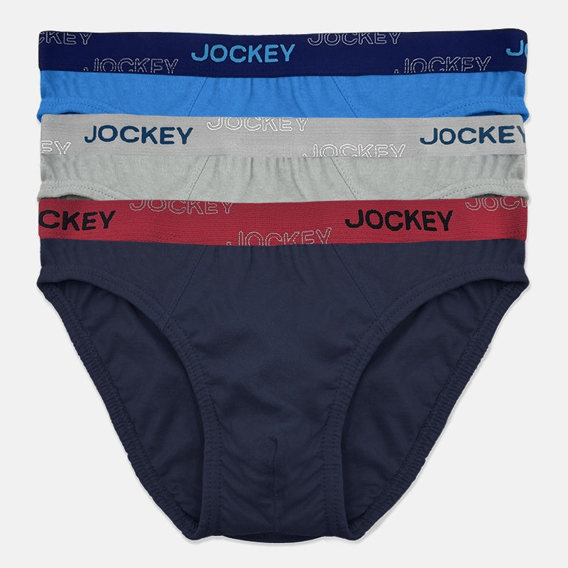 Jockey® Cotton Elastane Hipster Brief 3-Pack | JMB958471
