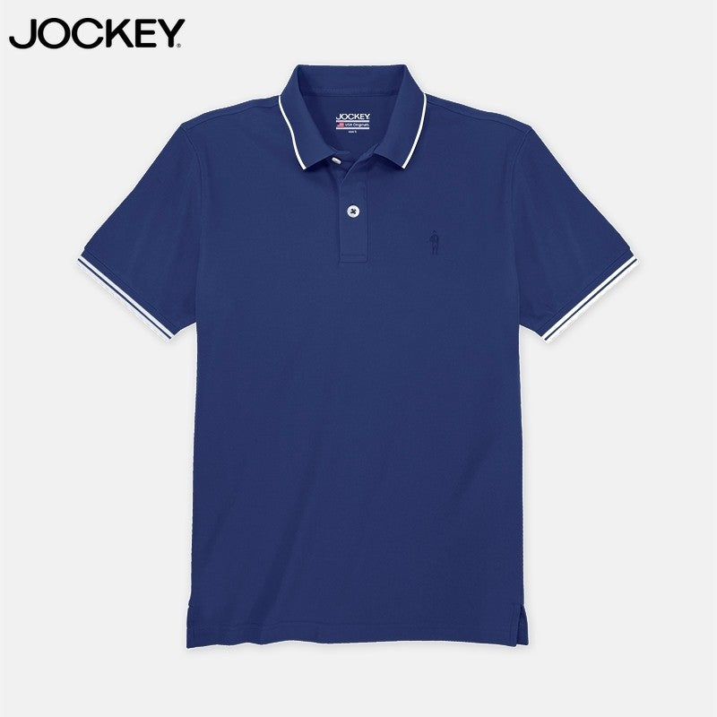 Jockey® Pique Polo Shirt with Embroidery | JMP937713