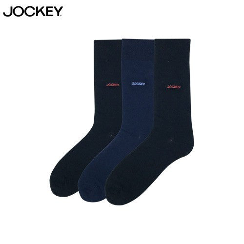 Jockey® Cotton Elastane Full Length Socks 3-Pack | JMS639257