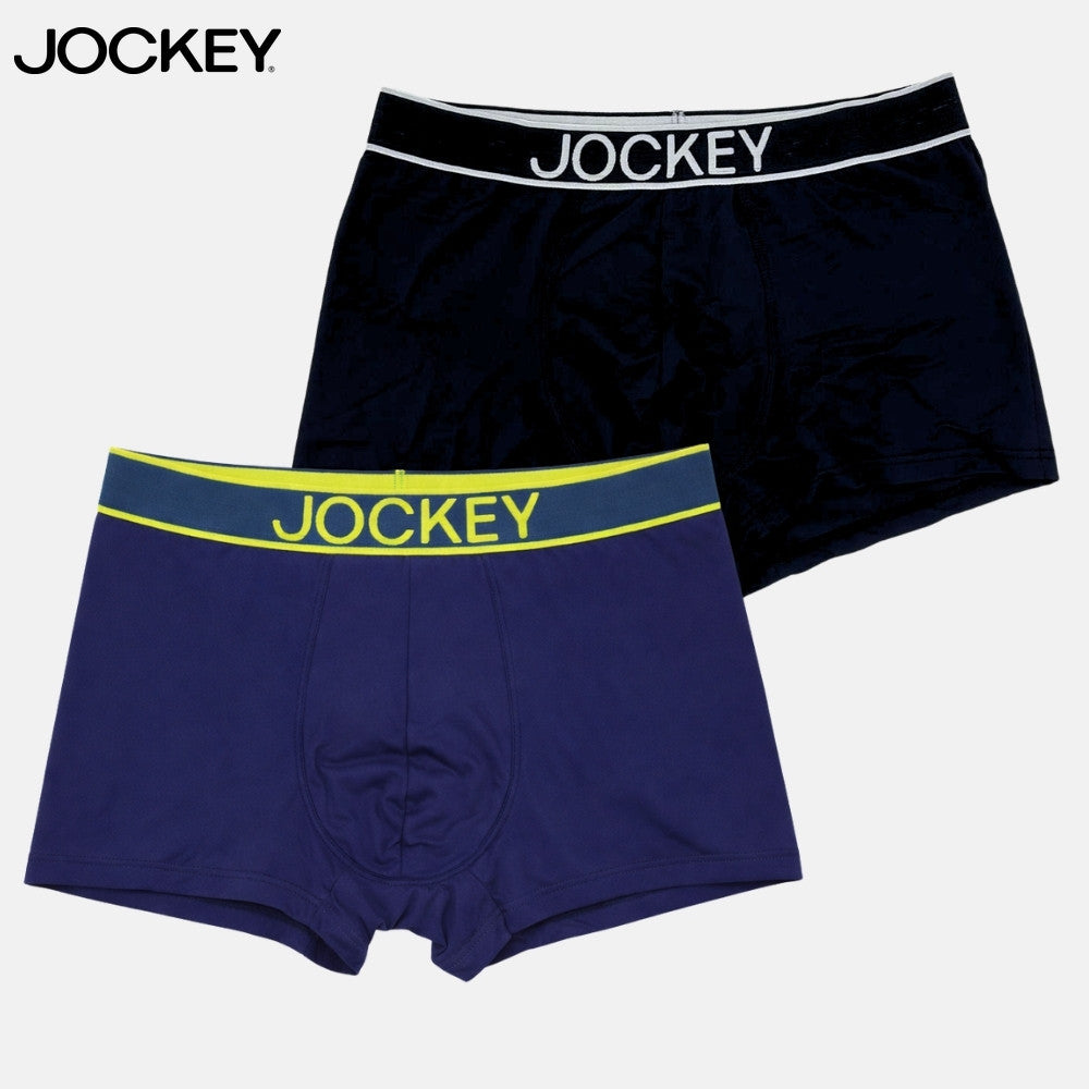 Jockey® 2pcs Men Trunks Microfiber Elastane Waistband Active | JMX519362