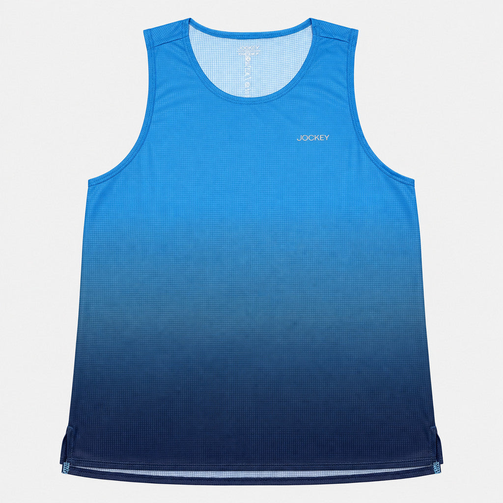 Jockey Men's Racerback Active Running Tank Top Gradient | Grid Knit | JMT651047