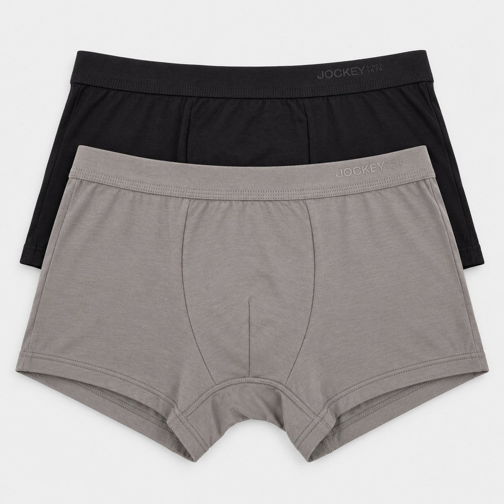 Jockey Men's Eco Soft Trunks 2-Pack | Bamboo Elastane | JMK659987