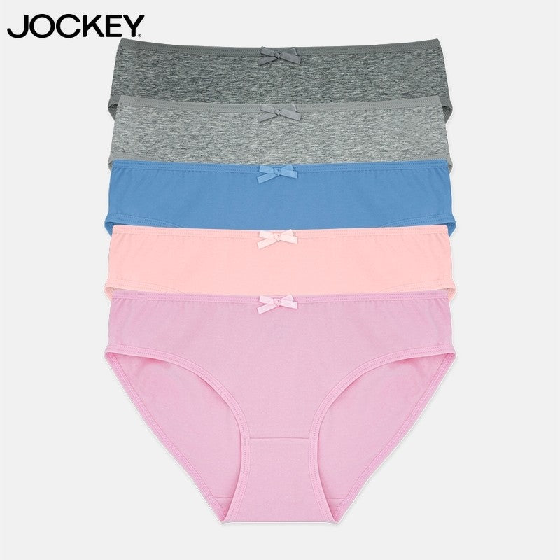 Jockey® Cotton Spandex Mini Panties 5-Pack | JLU308619