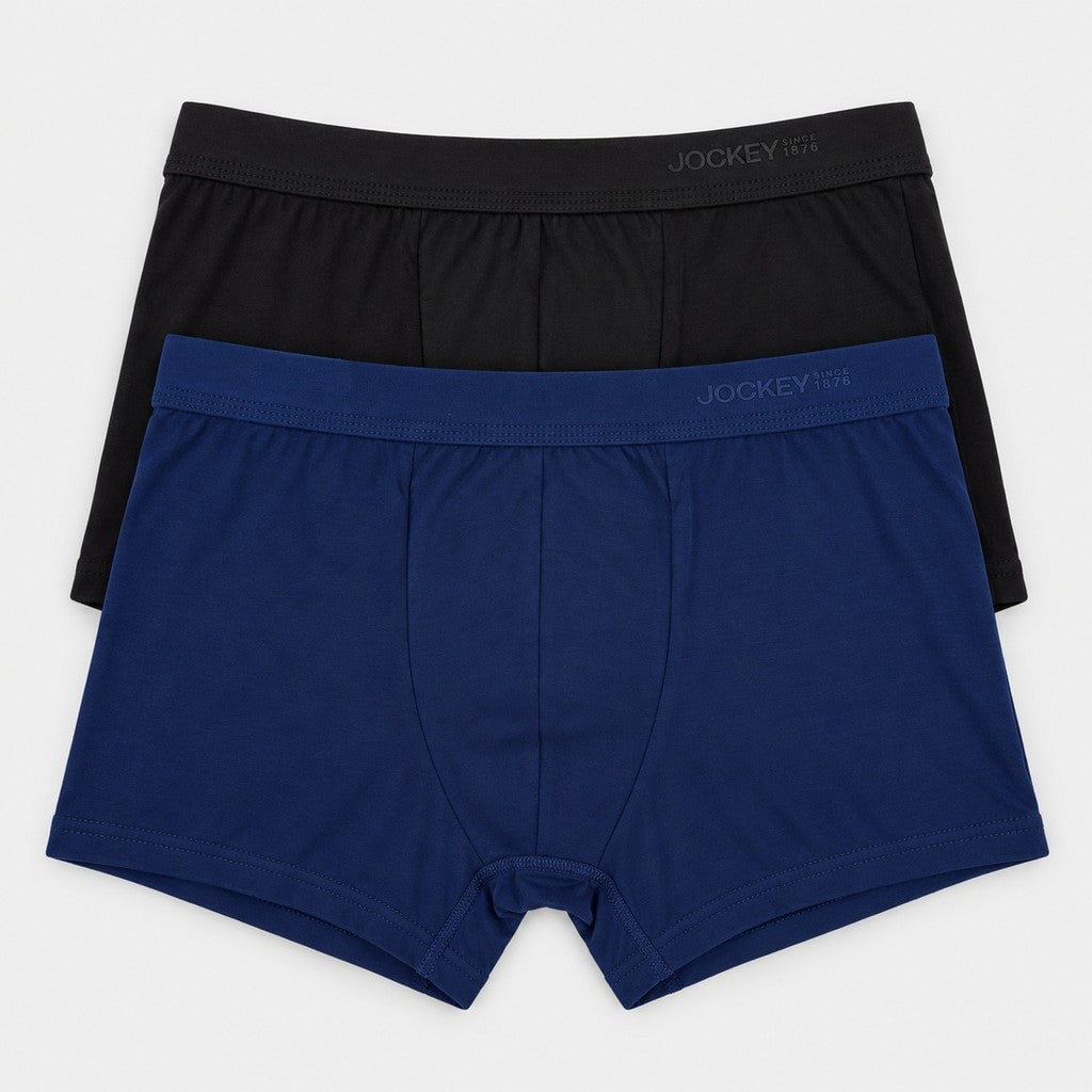 Jockey Men's Eco Soft Trunks 2-Pack | Bamboo Elastane | JMK659987