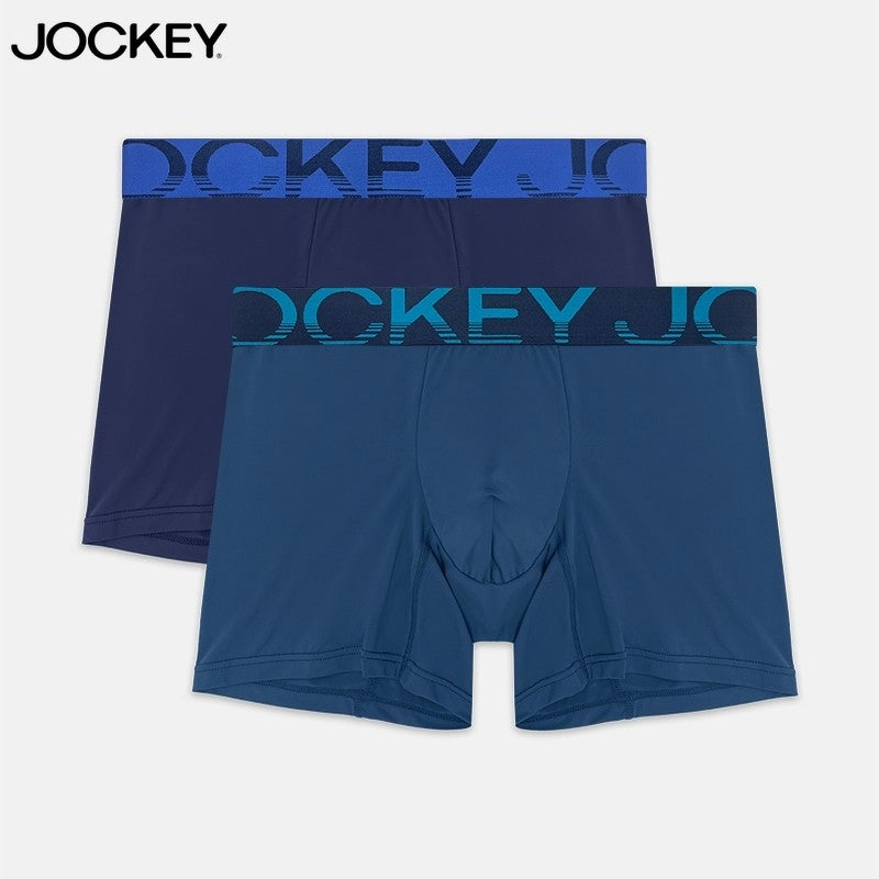 Jockey® Microfiber Elastane Athletic Trunks 2-Pack | Active | JMX539634