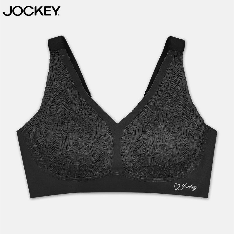 Jockey® Low V Wire Free Bra JLR358993BLK/BGE