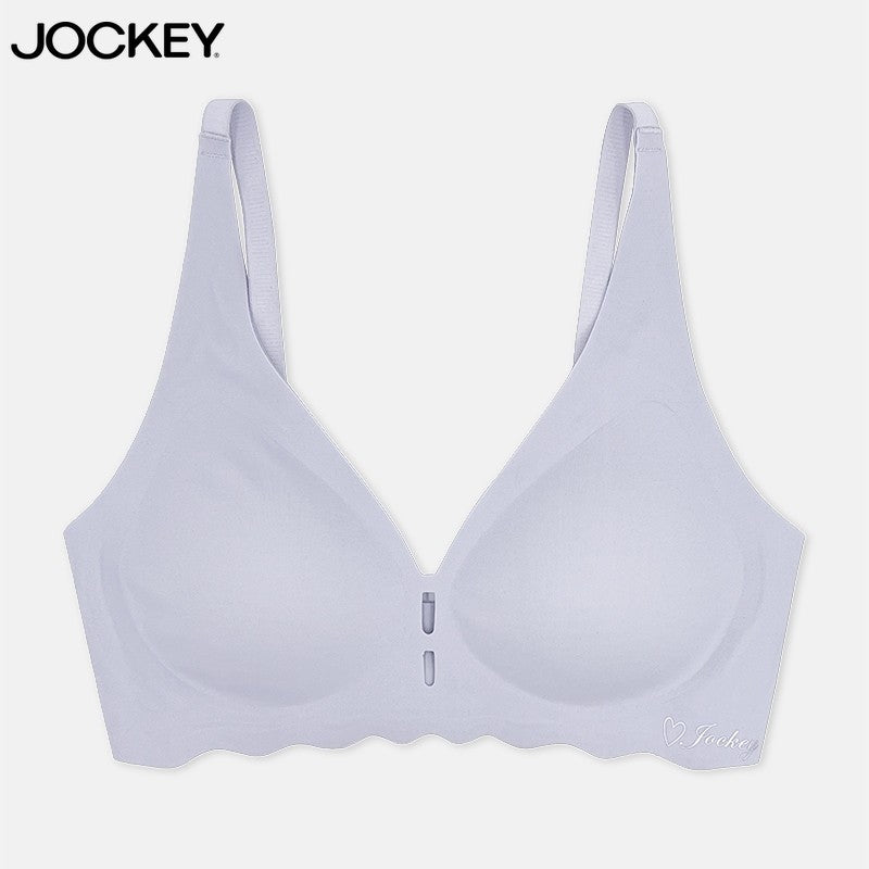Jockey® Low V Wire Free Bra JLR359058BLK/LGY