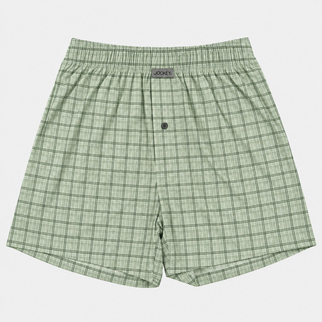 Jockey Men's 1pc Boxer Shorts | 100% Mercerized Cotton | JMX651003AS1
