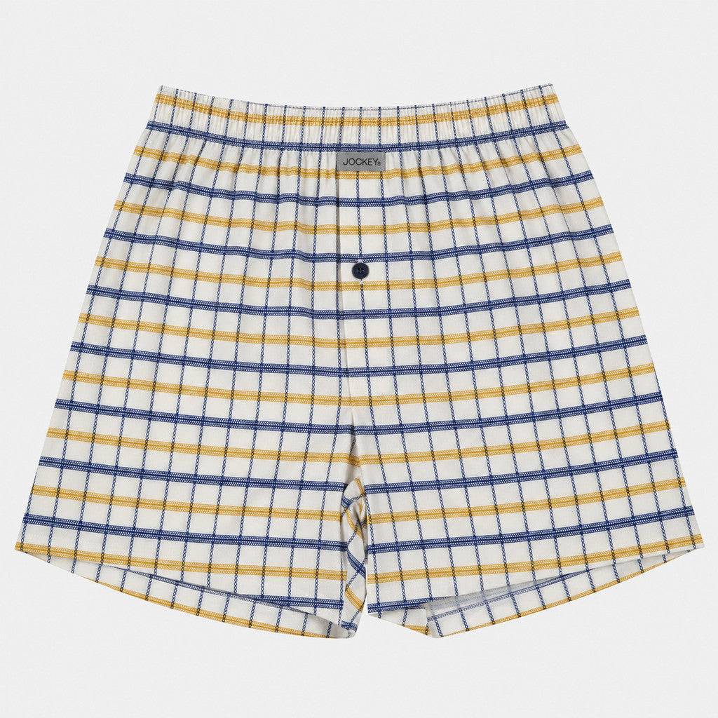 Jockey Men's 1pc Boxer Shorts | 100% Mercerized Cotton | JMX651003AS1