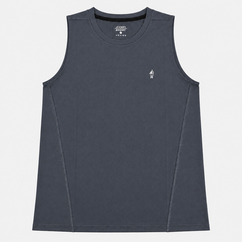 Jockey Men's Round Neck Active Tank Top | Mesh | JMT651046