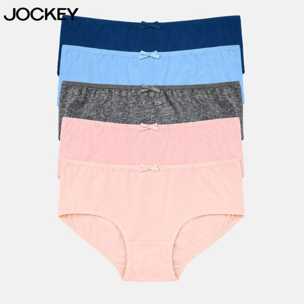 Jockey® Cotton Spandex Hipster Panties 5-pack | JLU308620
