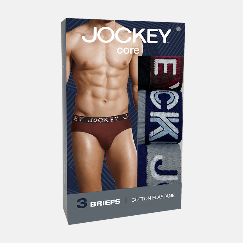 Jockey® 3pcs Men's Mini Briefs Cotton | Core | JMB338711