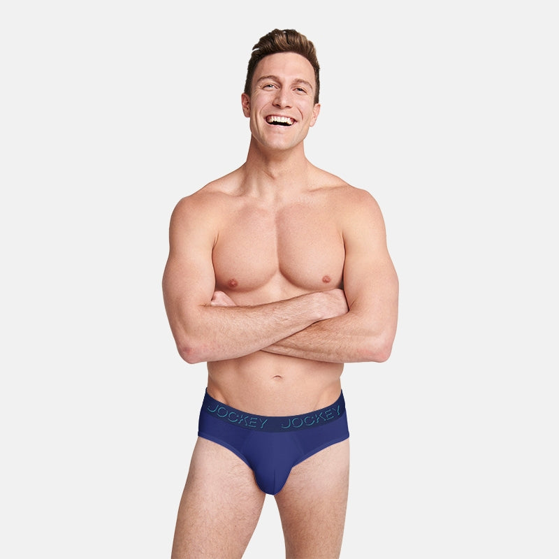 Jockey® Cotton Elastane Mini Brief 3-Pack | JMB409501