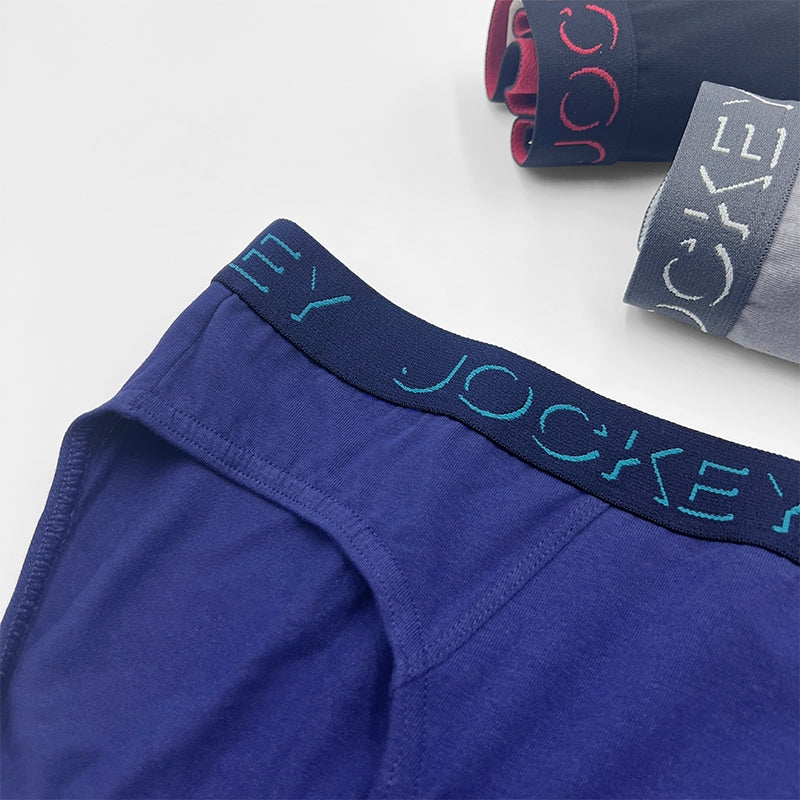 Jockey® Cotton Elastane Mini Brief 3-Pack | JMB409501