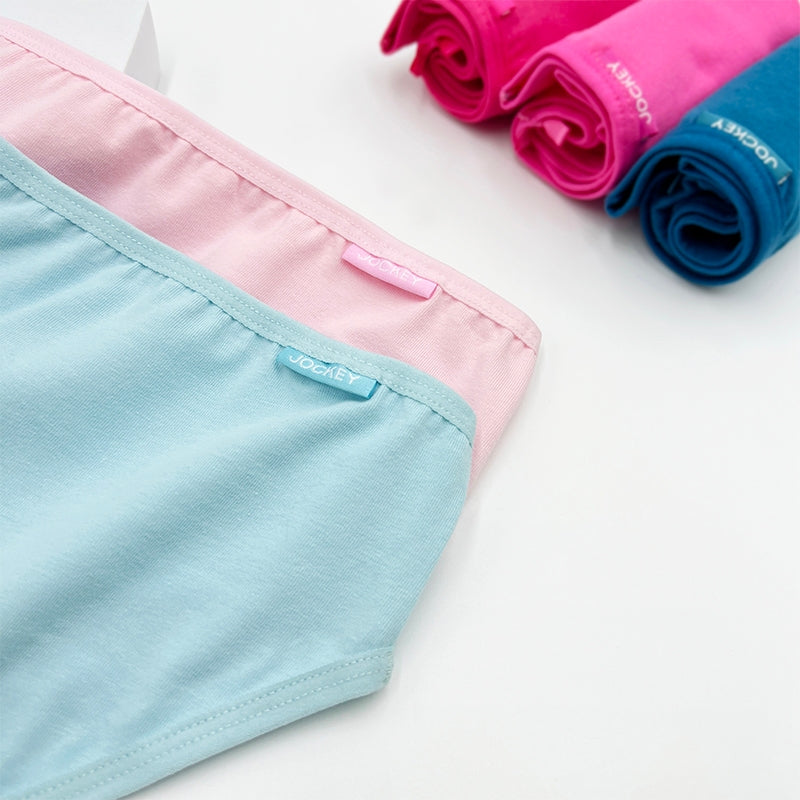 JOCKEY® COTTON SPANDEX MINI PANTIES 5-PACK | BLOOM | JLU378914