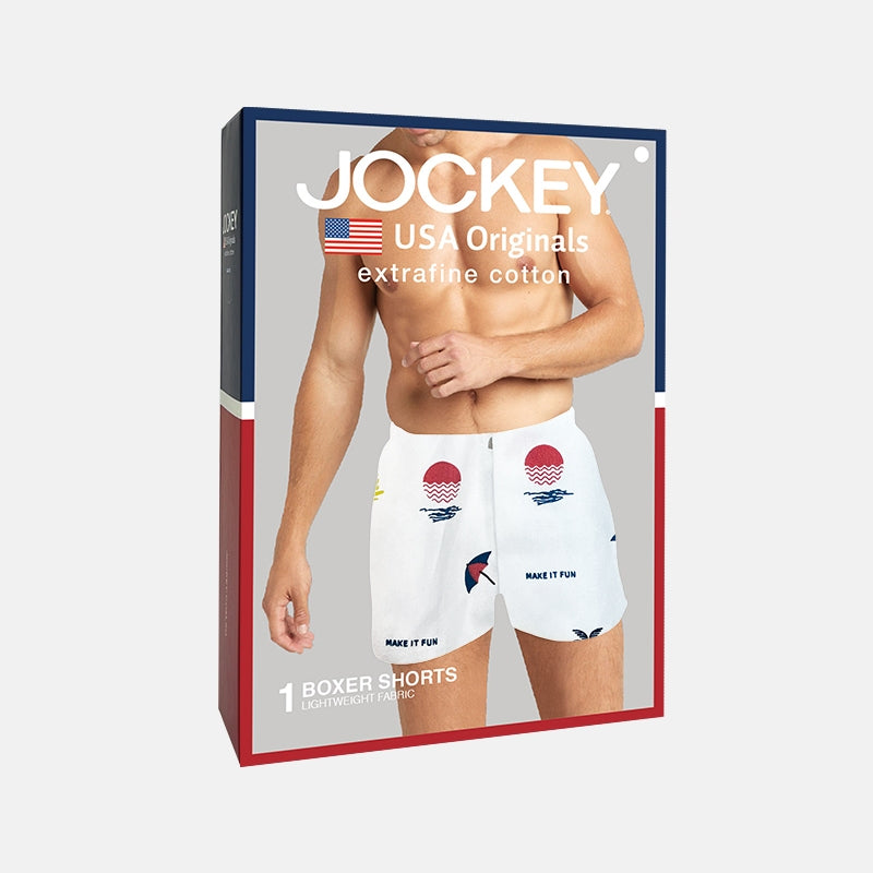 Jockey® 1pc Men Fun Printed Boxer Shorts | EU SS24