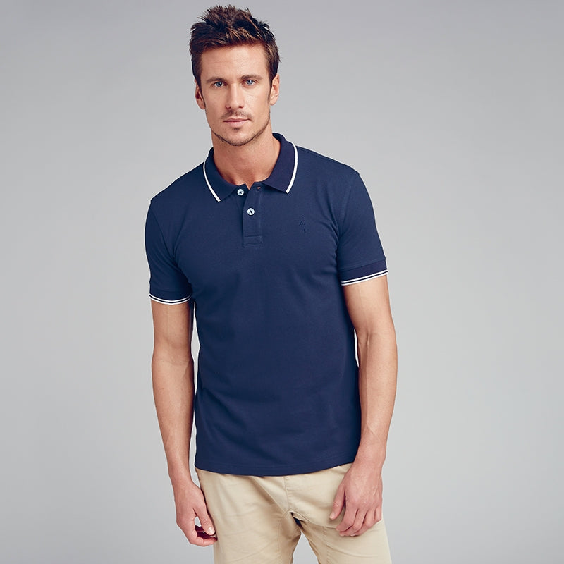 Jockey® Pique Polo Shirt with Embroidery | JMP937713