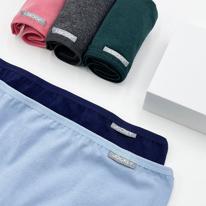 JOCKEY® COTTON SPANDEX HIPSTER PANTIES 5-PACK | ADORE | JLU378918
