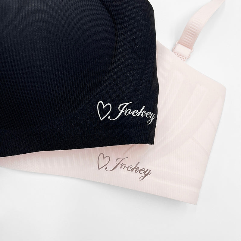 Jockey® Low V Wire Free Bra JLR358991BLK/LPK