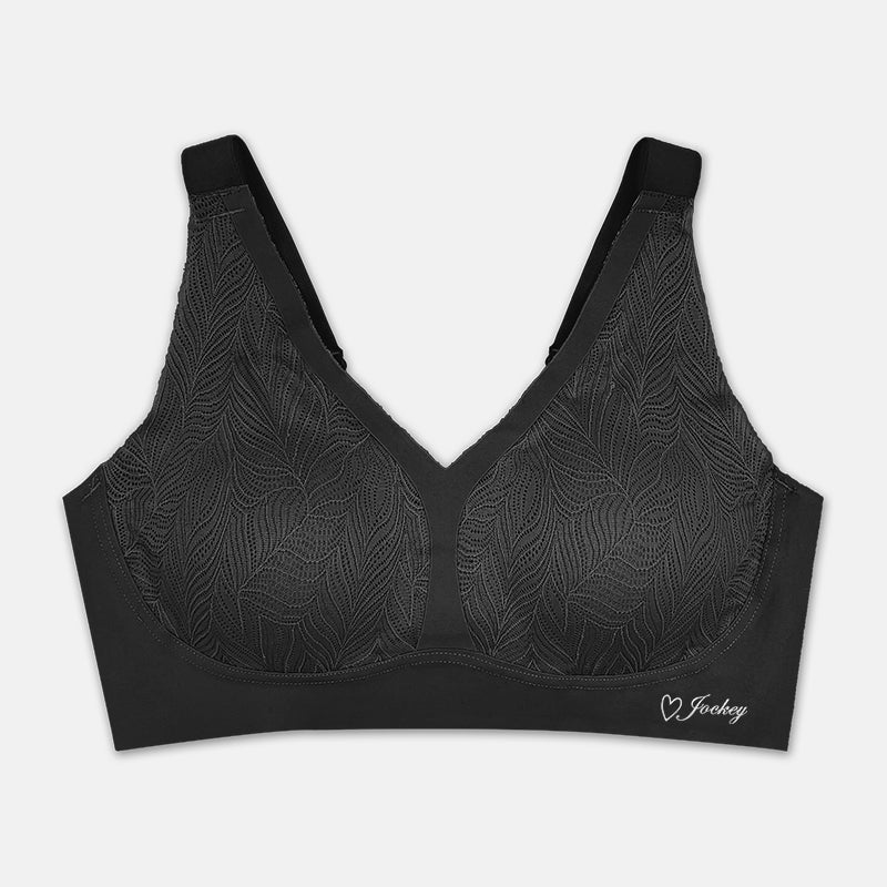 Jockey® Low V Wire Free Bra JLR358993BLK/BGE